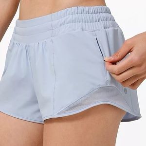 Hotty hot periwinkle blue shorts lululemon